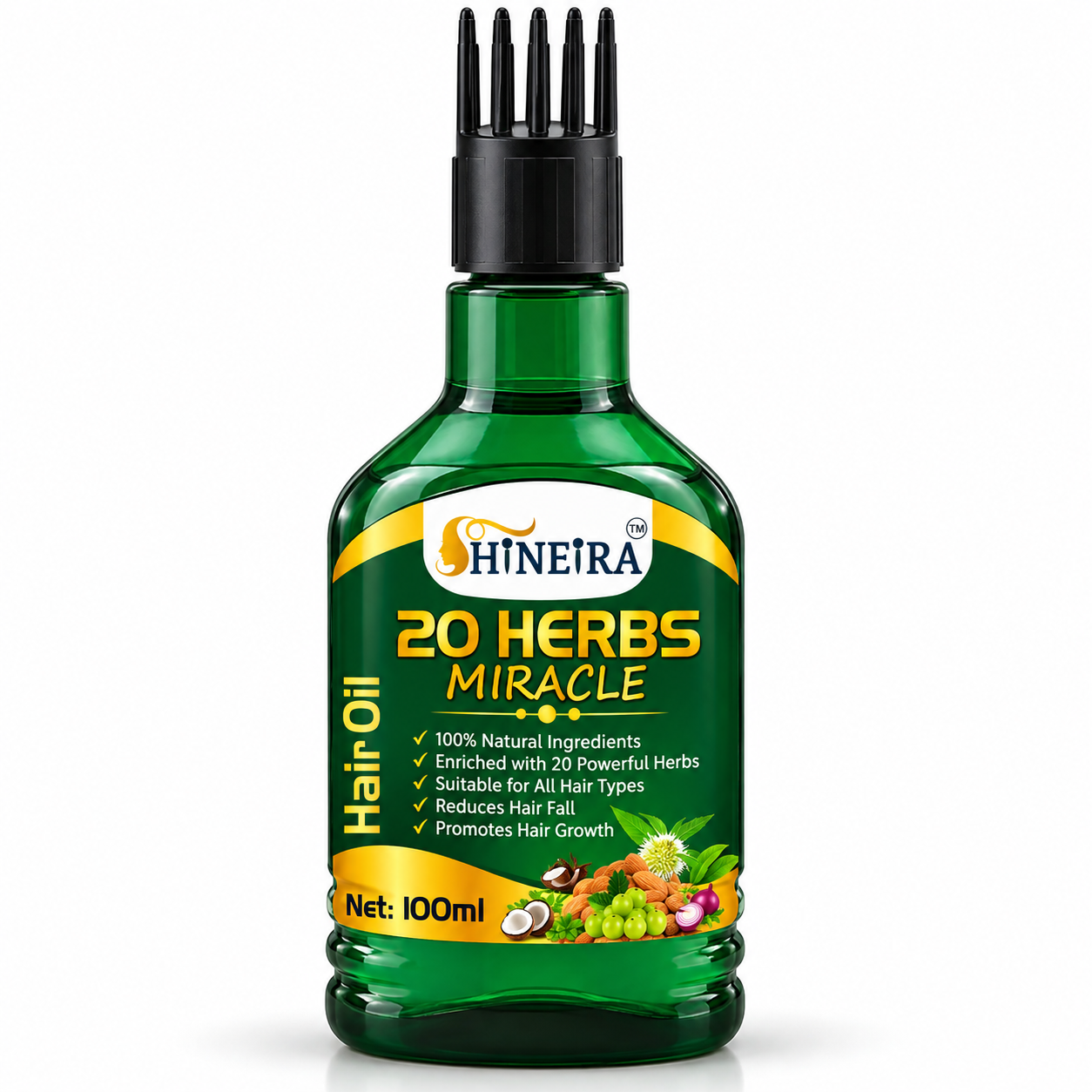 20 Herbs Miracle Hair Oil